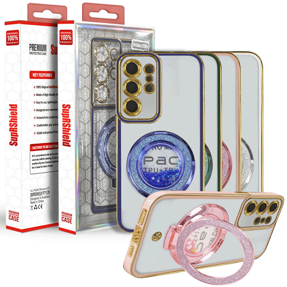 For Samsung Galaxy S22/S23/S24 Ultra/S25/S24/S25+/S25 Ultra Glitter Stand Case Shockproof Case Heavy Duty Protective Back Cover For Samsung Galaxy S22/S23/S24 Ultra/S25/S24/S25+/S25 Ultra Glitter Stand Case Shockproof Case Heavy Duty Protective Back Cover